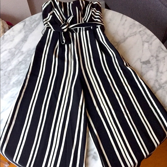 H&M Pants - Striped formal jumpsuit
